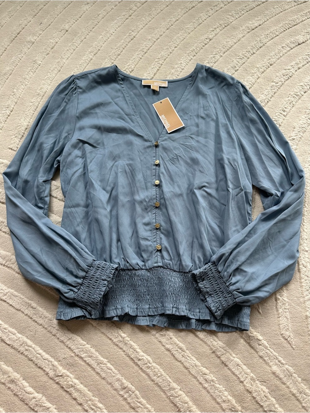 Michael Kors | Button-Down Boho Blouse